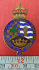 British Ww1 Lincolnshire Special Constable Enamel Fattorini Bradford Lapel Badge