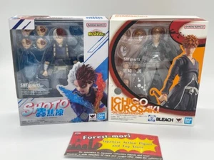 S.H.Figuarts BLEACH Ichigo Kurosaki Getsugatensho MHA Shoto Todoroki Figures JPN - Picture 1 of 7