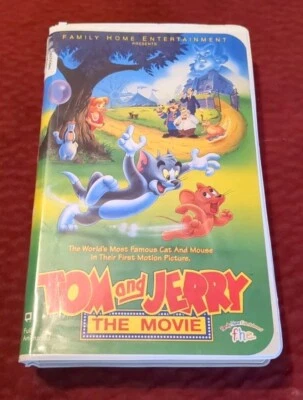 Tom And Jerry The Movie VHS Movie Animated Family Cartoon - Image 1 of 3
