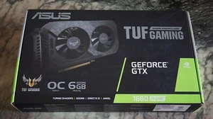 ASUS TUF Gaming GeForce GTX 1660 SUPER OC 6GB GDDR6 Graphics Card with Plastic! - Picture 1 of 12
