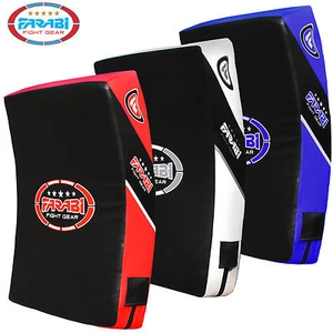 Kick Shield Pad — Farabi Sports Kick Pads Strike Kick Boxing MMA Thai Kick Pads - Picture 1 of 42