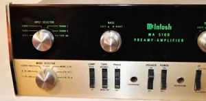 Preamplificatore McIntosh MA-5100 - Amplificatore funzionante condizioni bellissima unità - Foto 1 di 7