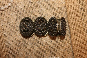 Decorative Metal Stretch Bracelet - Picture 1 of 3