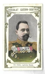 Clado capitaine Russe -- Chromo Guérin-Boutron - Trade card - Picture 1 of 2