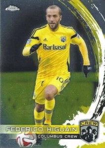 2014 Topps Chrome Major League Soccer - Base Common - (#1 - #19)