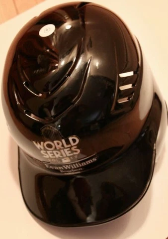 2017 MLB WORLD SERIES RAWLINGS COOLFLO HELMET EVAN WILLIAMS BOURBON PROMO Cover