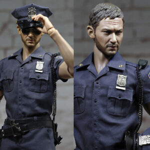 POPTOYS New York Police Policeman 12in Action Figure Doll Model F24-A