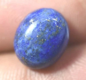 6.10 Ct Natural Blue Lapis Lazuli Top Quality Cabochon Gemstone ! - Picture 1 of 3