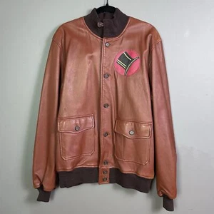 Willis & Geiger Type1-A Flying Jacket 46 T US Army leather patch bomber VTG - Picture 1 of 19