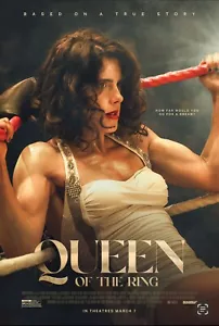 Póster original de la película Queen of the Ring 27x40 DS - Emily Bett Rickards - Imagen 1 de 6