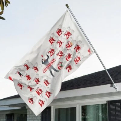 Liverpool FC 3D House Flag Champions Premier League - Image 1 of 4