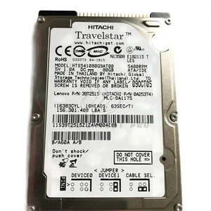 IDE HDD Compatible HP Designjet T1100 T610 ps Q6683-67030 Hard Disk Drive w/FW - Afbeelding 1 van 4