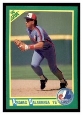 1990 Score #25 ANDRES GALARRAGA Montreal Expos ~G4T