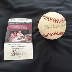 STAN THE MAN MUSIKAL HOF CARDINALS SIGNIERT SIGNIERT OML BASEBALL JSA COA - Bild 1 von 5