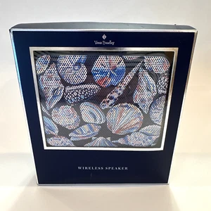 NIP Vera Bradley Wireless Speaker Morning Shells NEW Boxed w/Carrying Strap - Picture 1 of 4