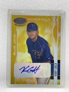 2003 Leaf Certified Materials Vinny Chulk Mirror Gold Rookie Autograph #18/25 - Picture 1 of 1