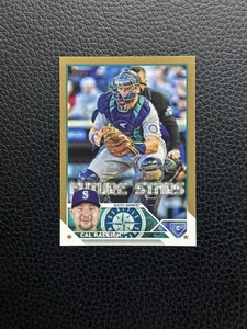 CAL RALEIGH 2023 Topps Serie 1 Future Stars DORADO PARALELO Marineros #/2023 - Imagen 1 de 2