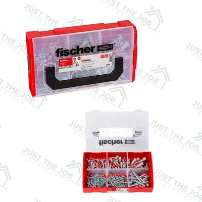 FISCHER FIXTAINER DuoPower Wall Plugs & Screws Assortment Set | 6 Available