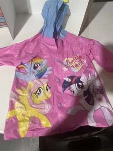 Kids My Little Pony Raincoat Size Medium - Picture 1 of 5