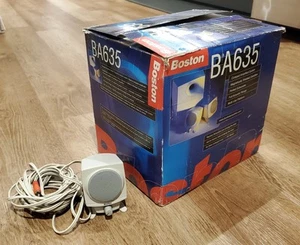 Boston Acoustics BA635 Haut-parleurs d'ordinateur blancs, caisson de basses, avec haut-parleur de rechange - Photo 1/6