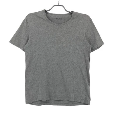 HUGO BOSS Camiseta Casual Gris De Manga Corta Para Hombre Talla M - Imagen 1 de 4