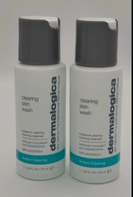 Dermalogica CLEARING SKIN WASH 1.7 Oz Exp-07/2025  (2pcs) - Image 1 of 2