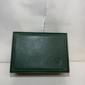 ROLEX Watch Empty Box Inner Box Green Wooden Box Datejust 68.00.55 Used - Picture 1 of 5