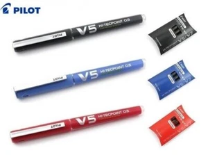 [Pilot] V5 Hi-Tecpoint 0.5mm Roller Ball Pen Cartridge System (Colors Select) - Picture 1 of 22