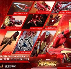 1:6 Hot Toys Avengers: Infinity War - Iron Man Mark L Accessory Set 903804 - Picture 1 of 4