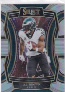 2023 Panini Select NFL Football No. PH-ABR A.J. Brown Equalizers Silver Prizm - Bild 1 von 2