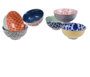 Soho 10 oz Mix and Match Dining Bowl Set of 6 - Picture 1 of 2