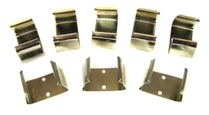 8pc. Metal 9-volt Battery Clips - Picture 1 of 3