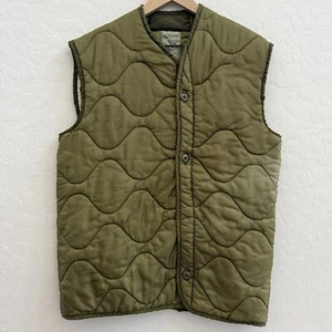 Vintage Military Liner Vest Green Size XS - Picture 1 of 7