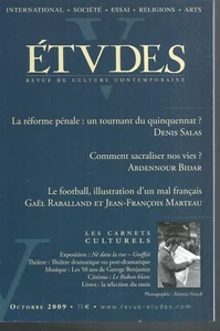 REVUE ETUDES Octobre 2009. D008 - Imagen 1 de 1
