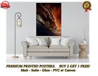 The Hobbit Dragon Smaug Movie Large Poster Art Print Gift A0 A1 A2 A3 A4 Maxi