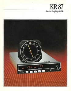 Avionics Brochure - Bendix King - KR 87 - Digital ADF - 1991 - Aircraft (B691) - Bild 1 von 1