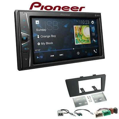 Pioneer Autoradio Bluetooth Touchscreen USB für Volvo V70 II 2000-2003 schwarz - Bild 1 von 4