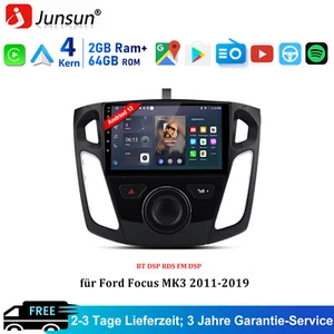 2+64GB Android 14 Autoradio Navi Radio CarPlay BT Für Ford Focus 3 MK3 2011-2019 - Bild 1 von 13