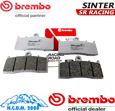 4 PASTIGLIE FRENO BREMBO SR ANTERIORI BMW  K 1300 R  2010 2011 2012 - Immagine 1 di 4