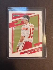 Patrick Mahomes 2021 Donruss #116 No Helmet Photo Variation - Picture 1 of 2