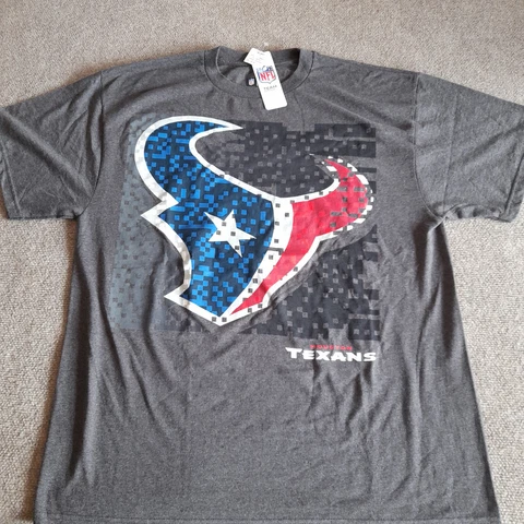 Houston Texans Shirt Adult XL NFL Apparel Team Logo Athletic Men Cover