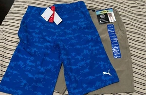 Hurley & Puma Boys Hybrid 4-way Stretch Fabric Quick Dry 2Pcs NWT Sz 12&Sz L - Picture 1 of 8