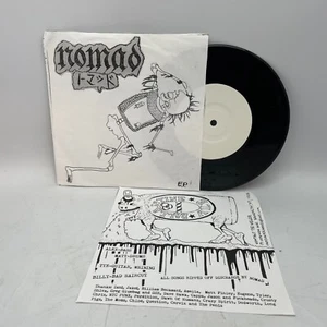 Nomadノーマッド EP Vinyl 7" 45RPM US 2010 White Label Press VG+/VG+ Hardcore Punk - Picture 1 of 2