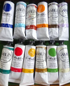 Colori ad olio Gamblin Artists, tubi da 37 ml, varie opzioni di colore - Foto 1 di 130