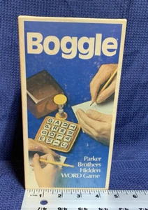 Vintage - Boggle Word Game - Parker Brothers - 1977 - Complete - Free Shipping - Picture 1 of 4