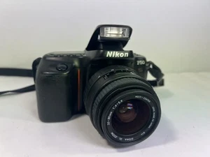 Nikon F50 35mm SLR Film Camera Exc w/35-80mm sigma DL Zoom Lens - Picture 1 of 18