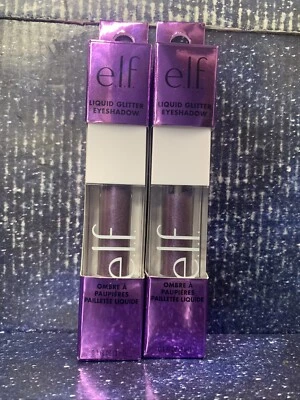 2 X e.l.f. Liquid Metallic Eyeshadow,Gel Formula, High-Impact Multi-Dimensional - Image 1 of 2
