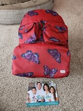 LUG Puddle Jumper Large SE Backpack Butterfly Poppy New with tags