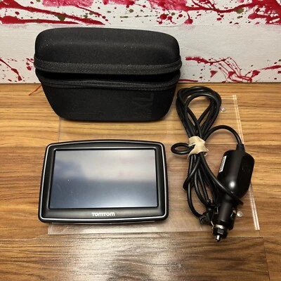 TomTom One XL 4S00.008 Gray Portable 4.3" Touchscreen Bluetooth GPS Navigator - Image 1 of 4