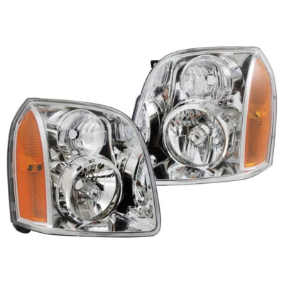 Faros halógenos lado izquierdo y derecho para GMC Yukon Denali XL1500 2500 2007-20-2014 Foto 1 de 4